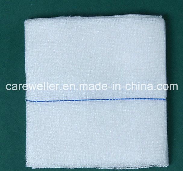 Sterile Absorbent Cotton Gauze Swab/ Gauze Pad with/Without X-ray