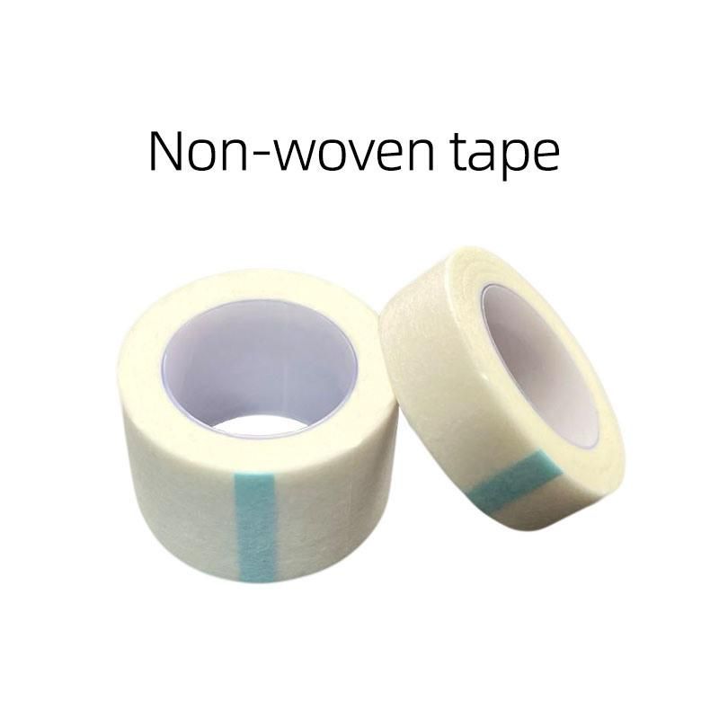 Medical Microporous Breathable PE Non-Woven, Pressure Sensitive Adhesive Tape, Fixed Gauze, Microporous First Aid Tape