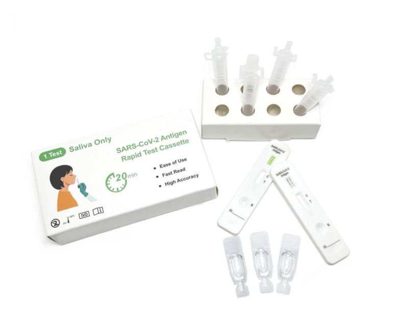 Antigen Rapid Test Cassette, Saliva Antigen Test