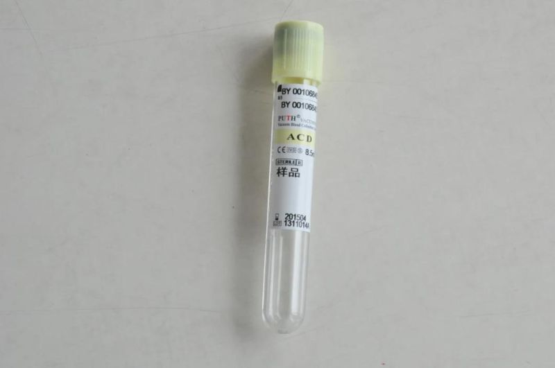 Vacuum Blood Collection Tube (ACD Tube) -6ml