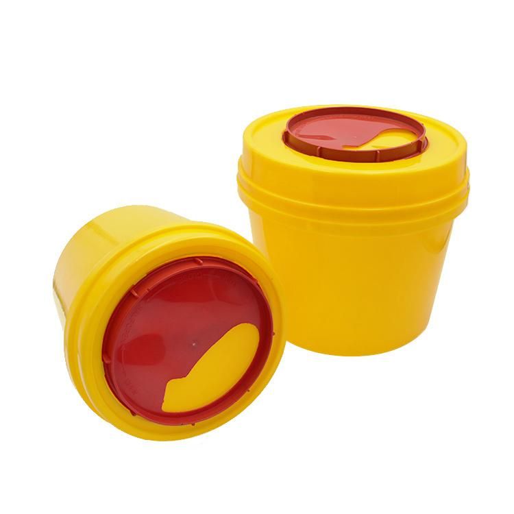 Plastic Hospital Medical Waste Disposal Sharps Container