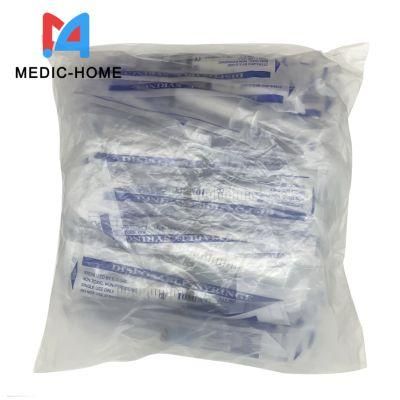 Disposable 3 Part Syringe with CE ISO Blister or PE Package