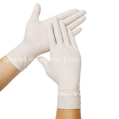 Disposable 19g Surgical Latex Rubber Medical Glove in Individual Packed Sterile