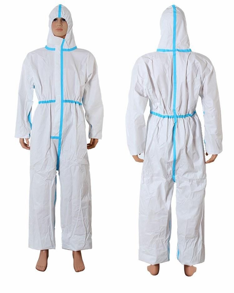 Non-Woven Fabric Surgical Supplies Materials Isolation Gown for Safety with High Quality