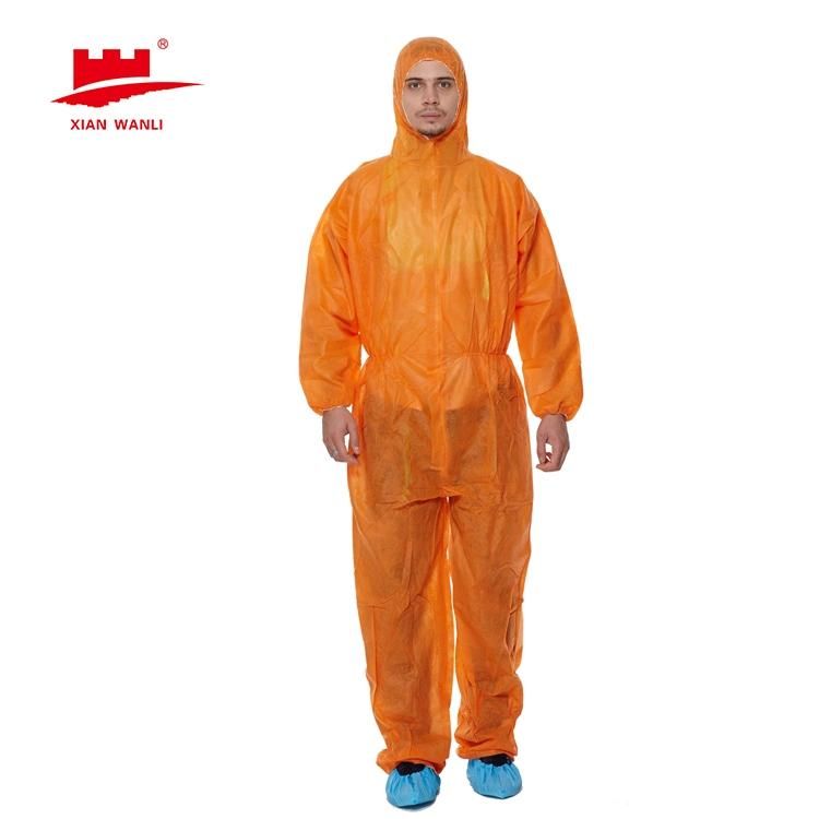 Manufacturers Wholesale Disposable Medical Non Woven SMS Light Duty Coverall