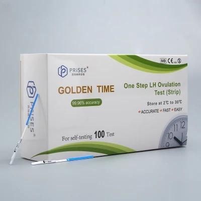 Medical Rapid One-Step Home Use Urine HCG Pregnancy Kit and Lh Ovulation Rapid Test Strip
