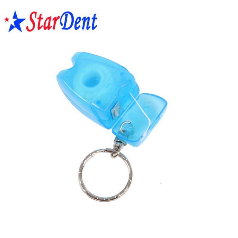 Color Portable Packaging Disposable Oral Cleaning Dental Floss Nylon Waxed Dental Floss