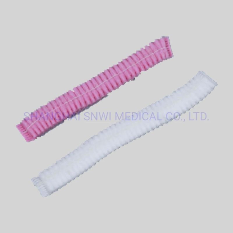 Disposable Factory Direct Medical Non Woven Disposable Printed Bouffant Cap in Low Price