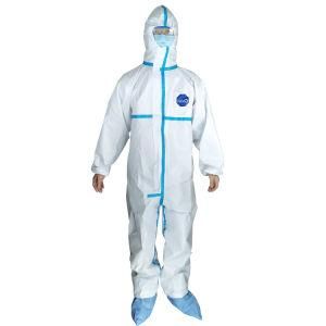 Disposable Coverall Medical Protective Suit Coveralls Protective Clothing Type 5 Type 6 Anti-Vius