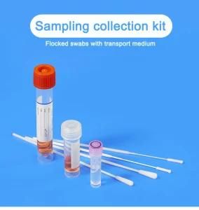 Medical Swab with Tube Nylon Flocked for Virtal Test