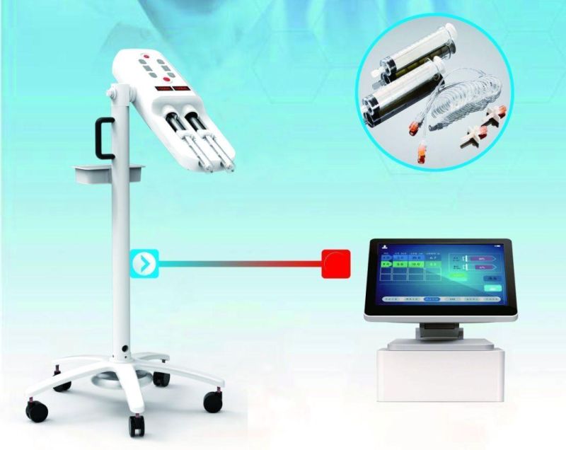 Superior Medrad Stellant Syringe Injection System CT Contrast Media Injector Sterile Syringe