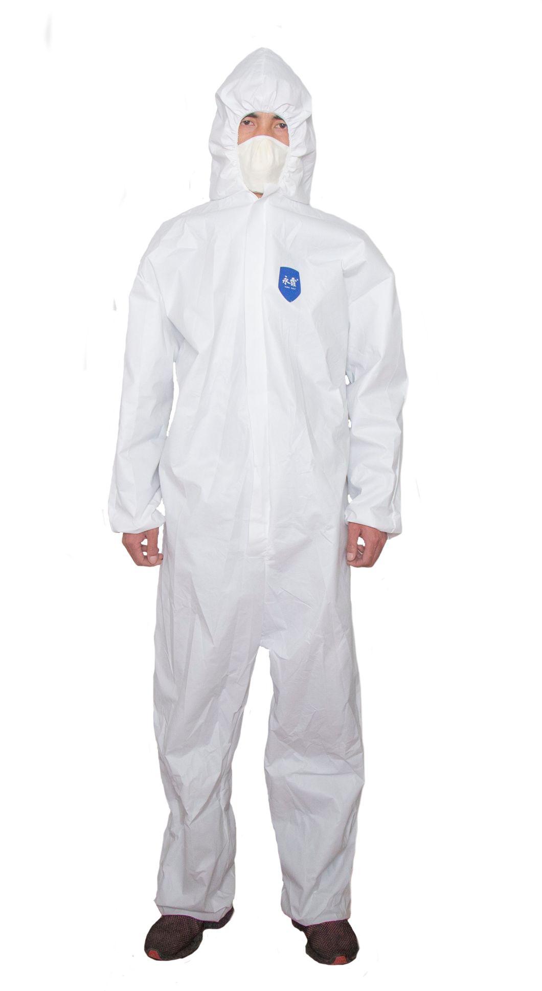 Disposable Protective Suit SMS Non-Woven Fabric Medical Gown