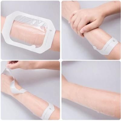 Waterproof Wound Transparent Film Pad Cannula Fixation IV Dressing