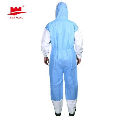 Type 5b/6b Cat III En13034 En13982 Disposable Safety Suit Protective Clothing