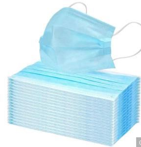 Non Woven 3 Ply One Time Use Disposable Face Mask