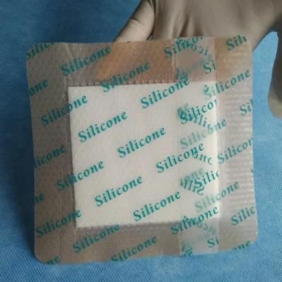 Medical Disposable Transparent Soft Silicone Wound Dressing Manufacturer Supply