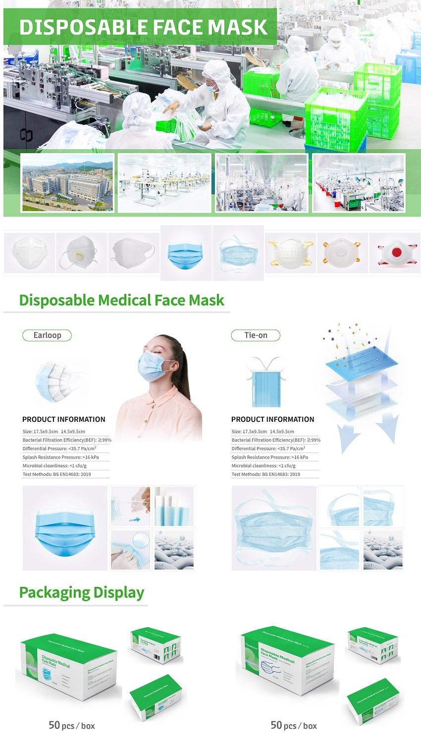 Hot Sale Disposable Protective Mask Ear Belt Typeface Mask Folding Mask