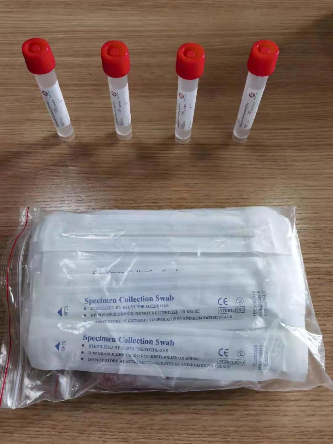 Sampling Collection Tube for Influenza, Bird Flu, Hpv, Hand-Foot-Mouth Disease, Measles