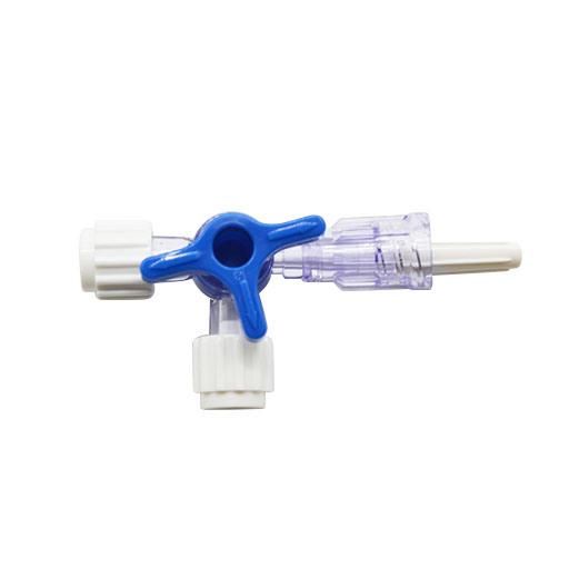Disposable Single Use Three-Way Stopcock Connector Valve for Singe Use Big L Size and Small S Size with Luer Lock