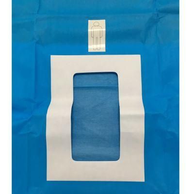 Adhesive Surgical U-Split Drape with Tape