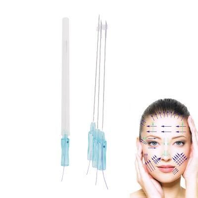 Korea Barbed Suture Face Lifting Collagen Double Needle Eye Hilos Pdo Faciales Mono Tornado Screw 4D Cog Pdo Thread