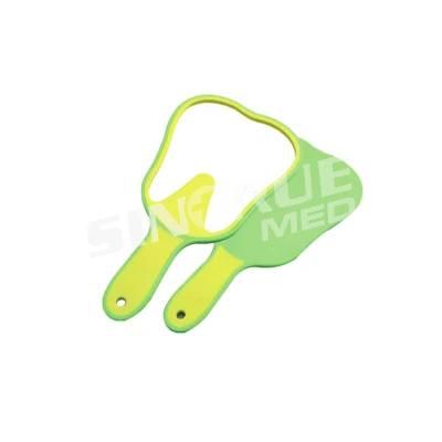 132X246mm ABS Colorful Dental Hand Mirror