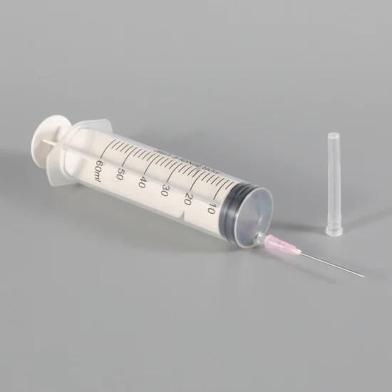 1/3/5/10/20/30/50/60ml Disposable Syringe for Injection Luer Lock/Slip with Needle