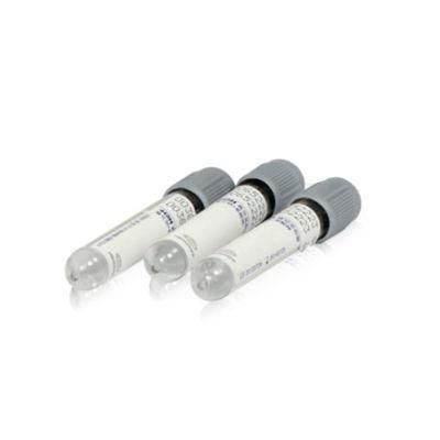 Extensive Use Grey Cap Glucose Vacuum Blood Collection Test Tube in Tracheal Cannula