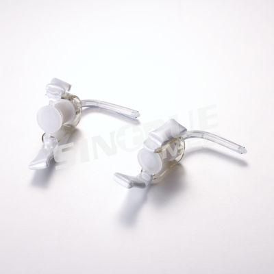 Hospital 3.0mm-10.0mm Disposable Medical Tracheostomy Tube Without Cuff