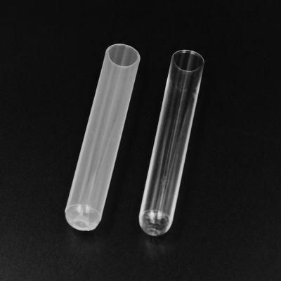 Clear Round or Flat Lab Glass Test Tube