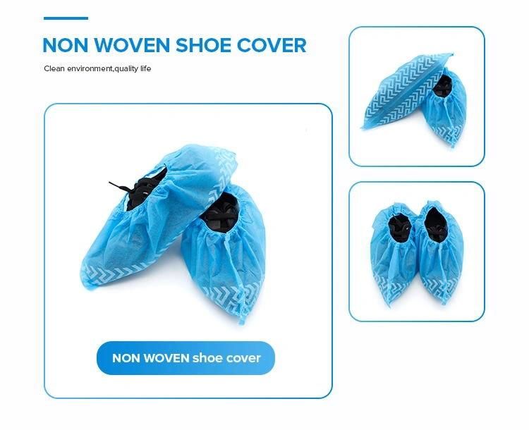 Customize Disposable Nonwoven PP Non Slip Shoe Covers
