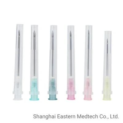 Triple Bevel Grinding ISO13485 Certificated Disposable Hypodermic Injection Needle 14G-33G