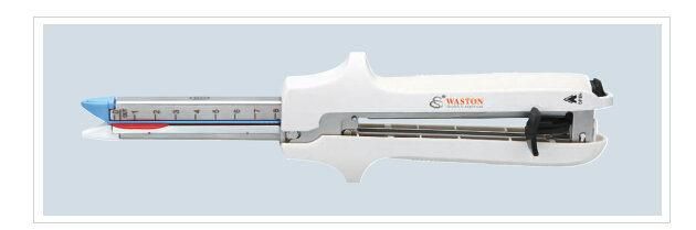 Double Staggered Rows of Titanium Staples Reloadable Linear Cutter Surgical Stapler