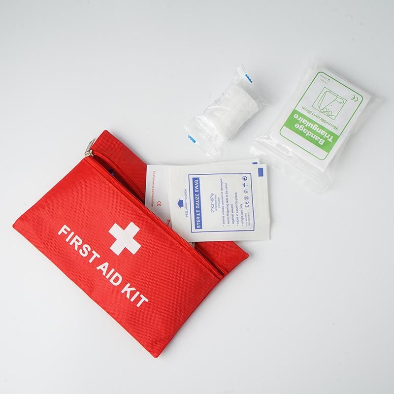 Outdoor Travel 13 Pieces of First Aid Kit Car Home Emergency Kit Survival Kit First-Aid Packet