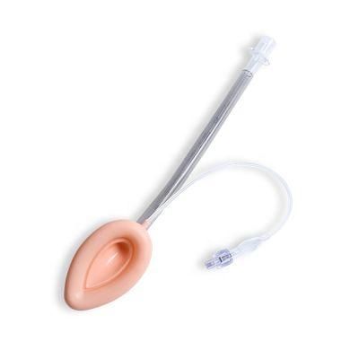 High Quality Reinforced Silicone Laryngeal Mask Airway with Flexible Laryngeal Tube, Lma Anesthesia
