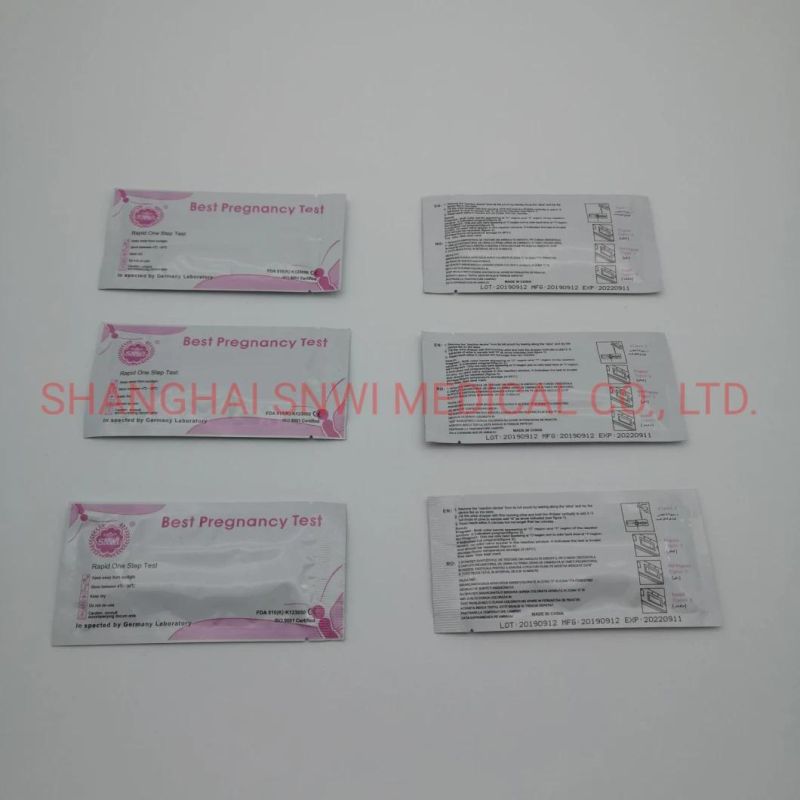 CE Certificated High Quality HCG Rapid Test for Pregnancy HCG Rapid Test