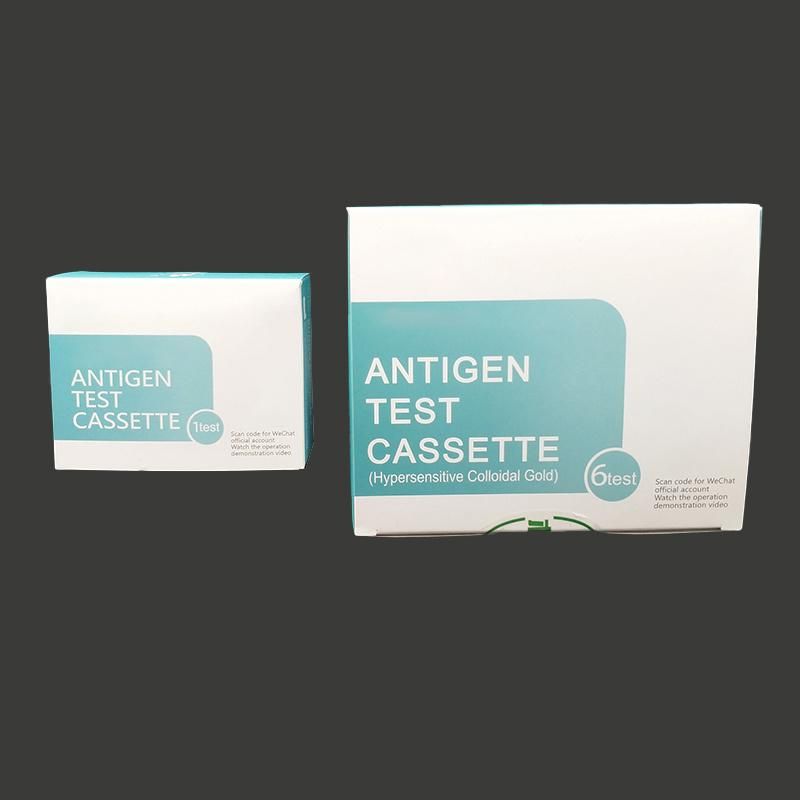 CE ISO Saliva Antigen Test Kit for 5tests