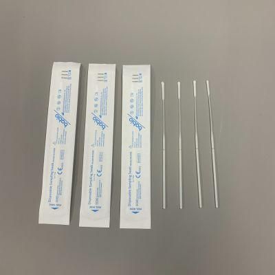 Medical Cotton Nasal Swab Sample Collect Sterile Swab CE Certification