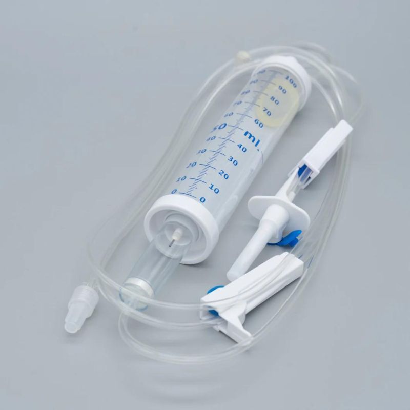 100ml & 150ml Burette IV Infusion Set 60 Drops/Ml for Pediatric