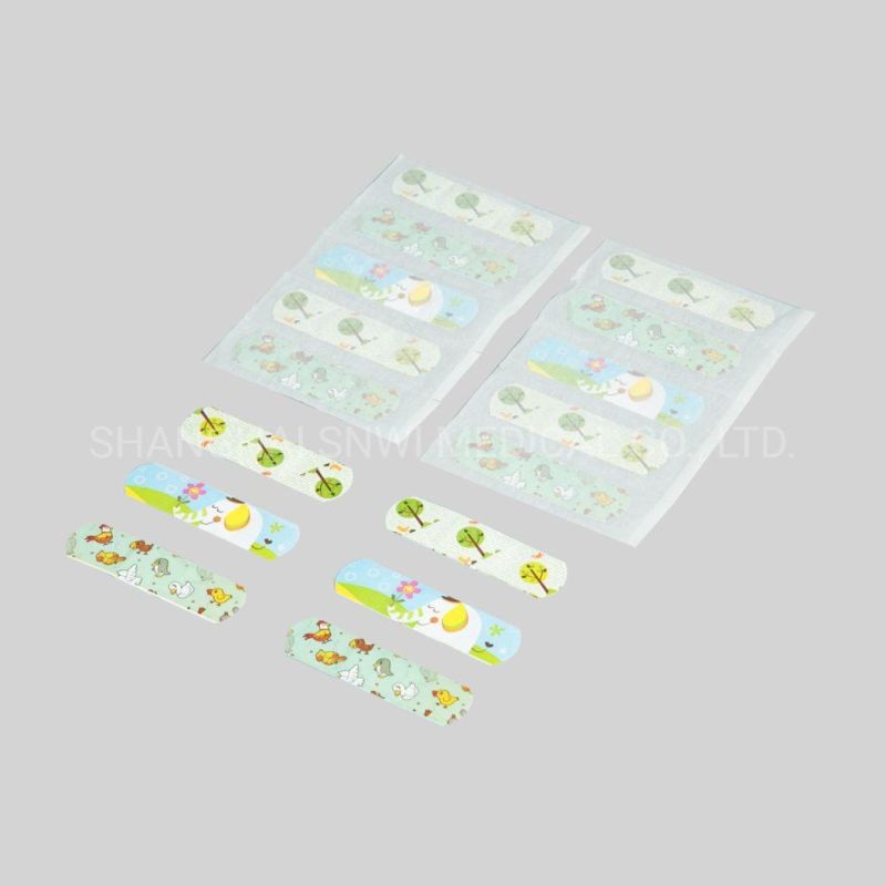 Disposable Customised Print Adhesive Aid Wound Plaster with CE&ISO Certificate