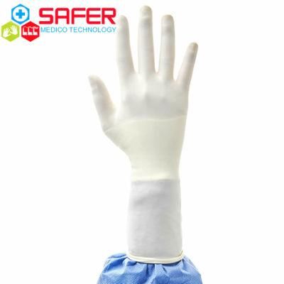 Sterile Disposable Surgical Latex Gloves Powdered for Medical Use