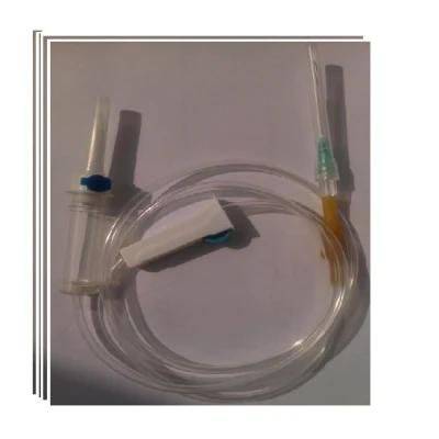 Disposable IV Giving Infusion Set with Fluid Filter