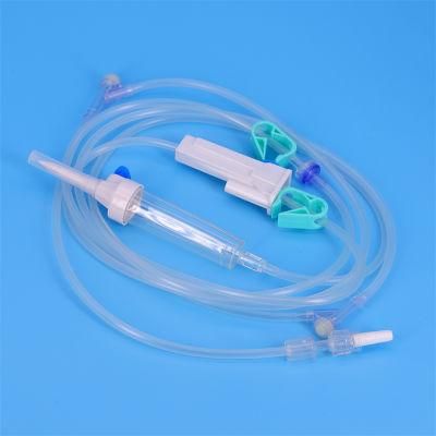 Free_PVC Zhenfu IV Needle Y Connector Precision TPE Infusion Set with High Quality
