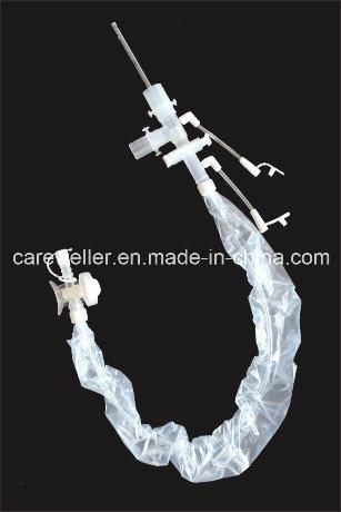 Disposable Medical Closed Suction Catheter with Guide