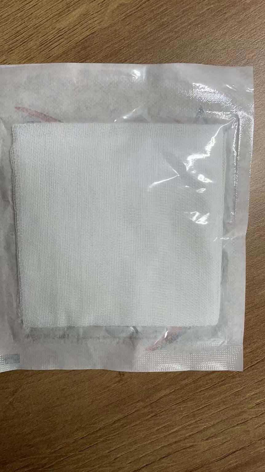 HD5 100% Cotton Absorbent Cotton Gauze Sterile Disposable Surgical Gauze Sponges Pad Swab