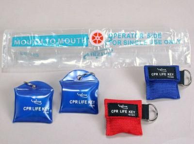 Medical Promotional First Aid CPR Kit Face Shield Kit