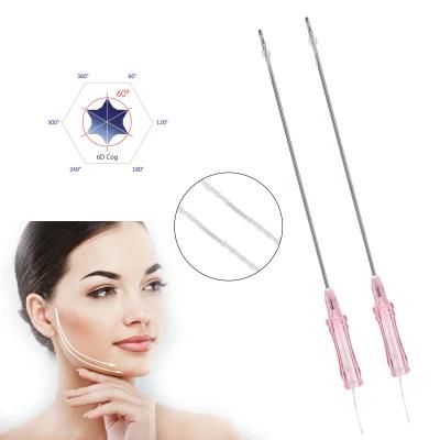 3D Cog Skin Care Pcl Thread with Blunt Cannula Suture