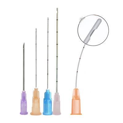 Sculptra Fine Micro Cannula Flexible Disposable Good Quality Blunt Tip Needle