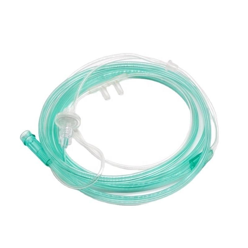 Single Use Disposable PVC Nasal Oxygen Cannula CE ISO