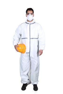 High Quality Medical Protective Clothing Disposable Protective Coveralls with a Hood